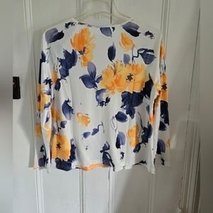 QvC floral shirt